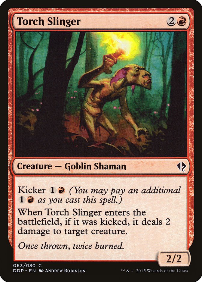 Torch Slinger (63) [Duel Decks: Zendikar vs. Eldrazi] | Odin's Place