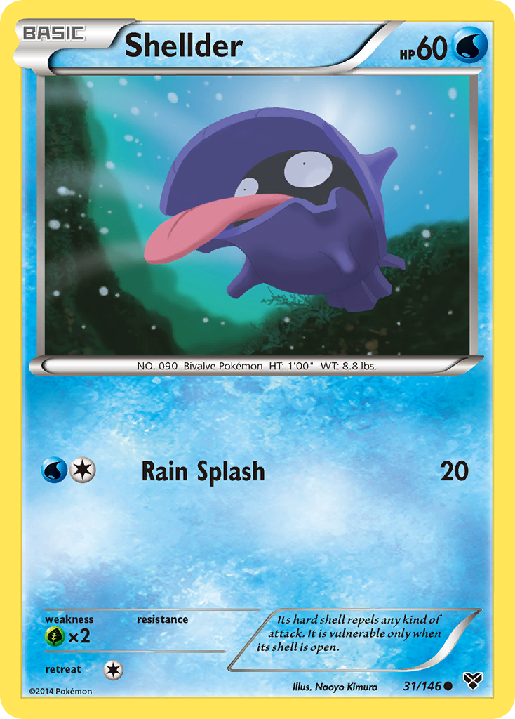 Shellder (31/146) [XY: Base Set] | Odin's Place