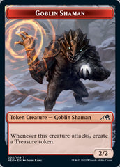 Samurai // Goblin Shaman Double-Sided Token [Kamigawa: Neon Dynasty Tokens] | Odin's Place