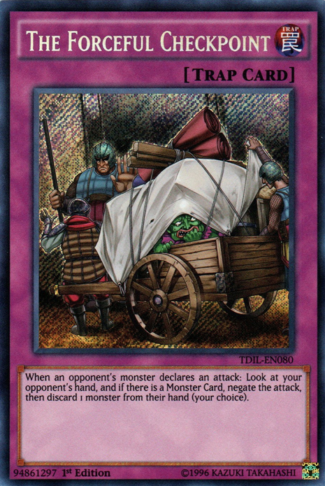 The Forceful Checkpoint [TDIL-EN080] Secret Rare | Odin's Place