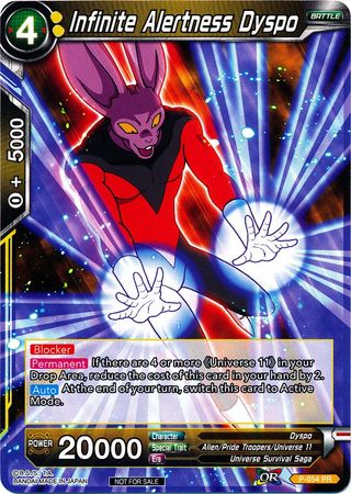 Infinite Alertness Dyspo (P-054) [Promotion Cards] | Odin's Place