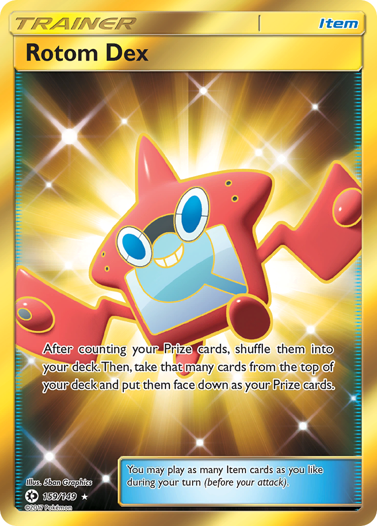 Rotom Dex (159/149) [Sun & Moon: Base Set] | Odin's Place