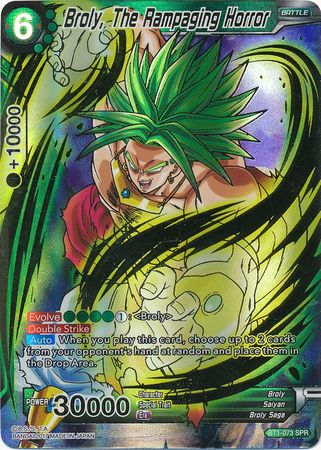 Broly, The Rampaging Horror (SPR) (BT1-073) [Galactic Battle] | Odin's Place