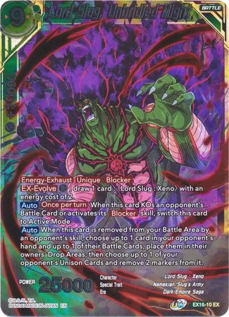 Lord Slug, Unbridled Might (EX16-10) [Ultimate Deck] | Odin's Place