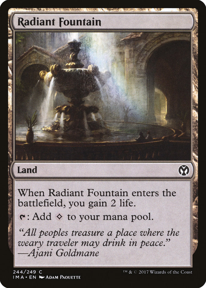 Radiant Fountain (244) [Iconic Masters] | Odin's Place
