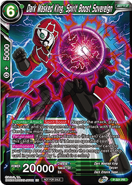 Dark Masked King, Spirit Boost Sovereign (P-321) [Tournament Promotion Cards] | Odin's Place