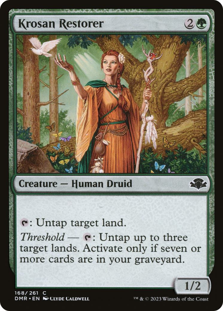 Krosan Restorer [Dominaria Remastered] | Odin's Place