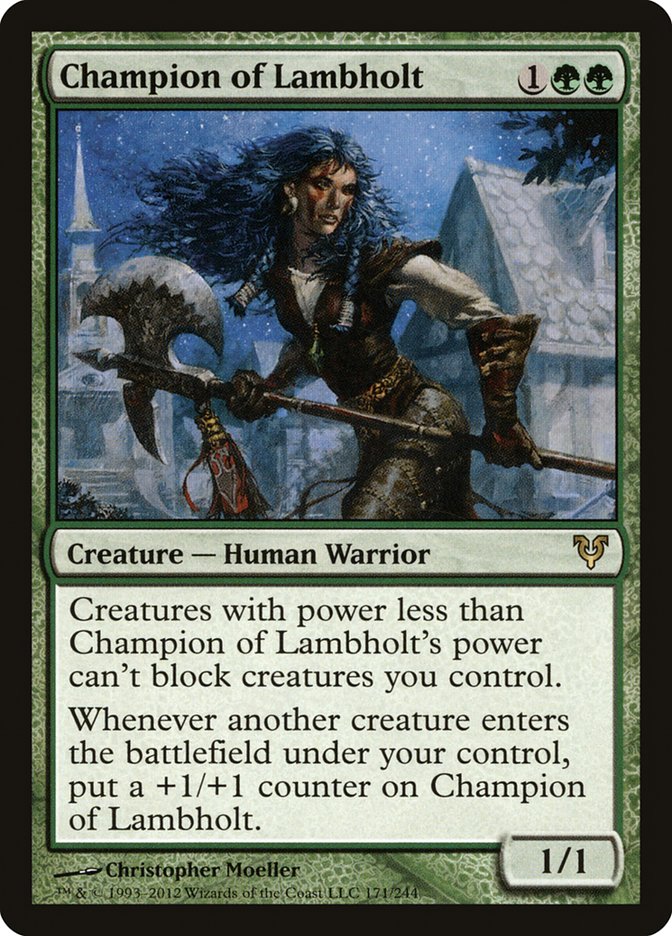 Champion of Lambholt (171) [Avacyn Restored] | Odin's Place