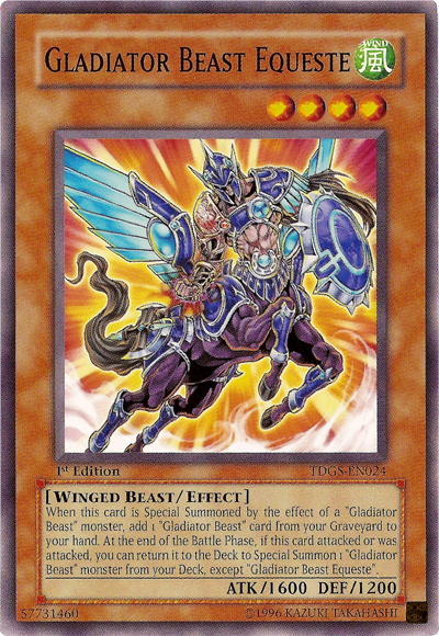 Gladiator Beast Equeste [TDGS-EN024] Common | Odin's Place