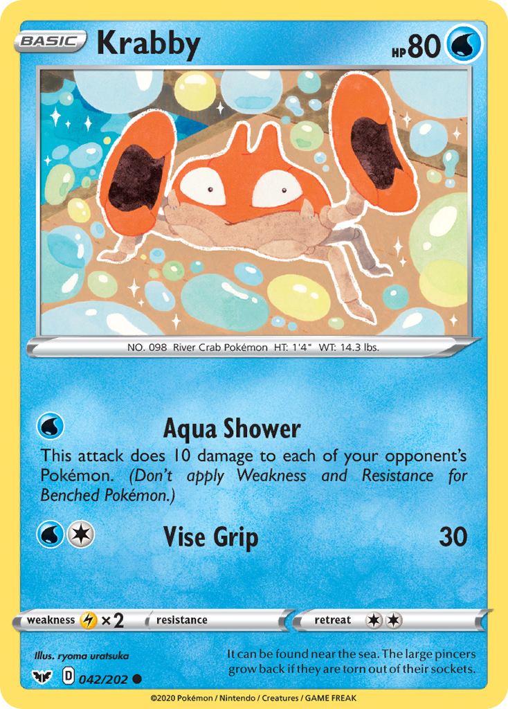 Krabby (042/202) [Sword & Shield: Base Set] | Odin's Place