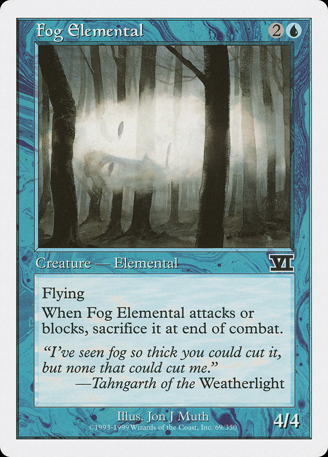 Fog Elemental (69) [Classic Sixth Edition] | Odin's Place