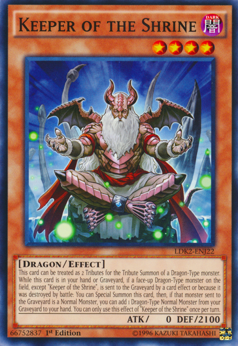Keeper of the Shrine [LDK2-ENJ22] Common | Odin's Place
