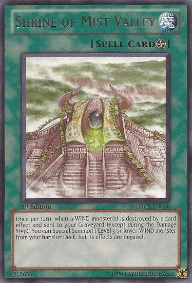 Shrine of Mist Valley [ORCS-EN060] Rare | Odin's Place