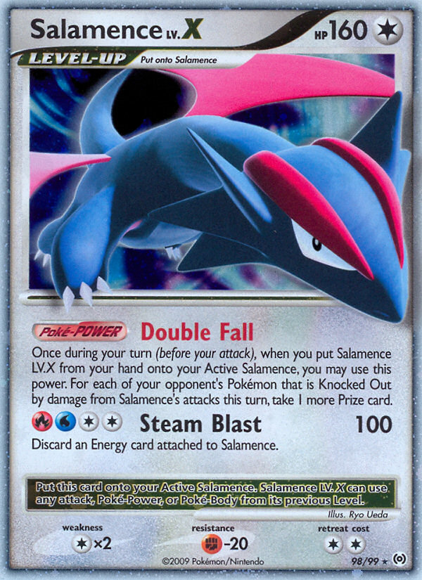 Salamence LV.X (98/99) [Platinum: Arceus] | Odin's Place