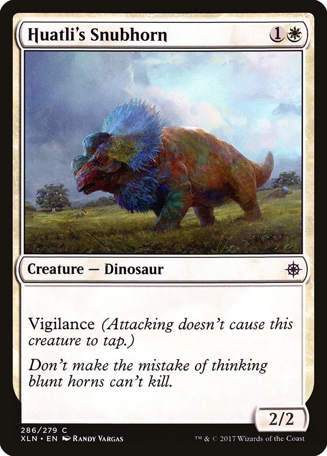 Huatli's Snubhorn (286) [Ixalan] | Odin's Place