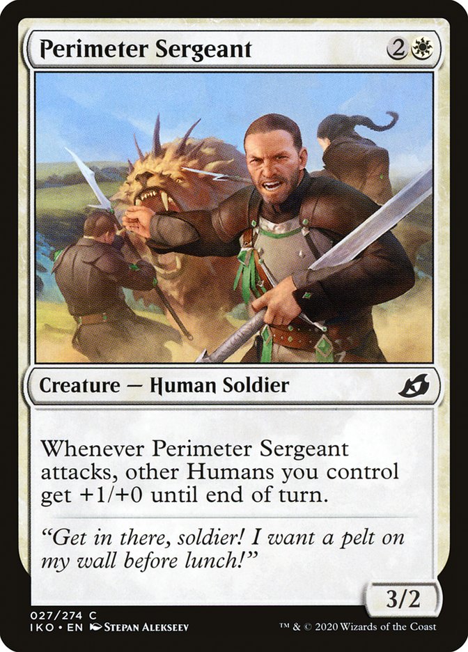 Perimeter Sergeant [Ikoria: Lair of Behemoths] | Odin's Place