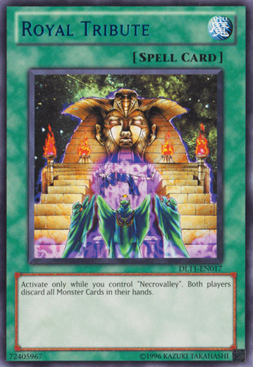 Royal Tribute (Blue) [DL11-EN017] Rare | Odin's Place