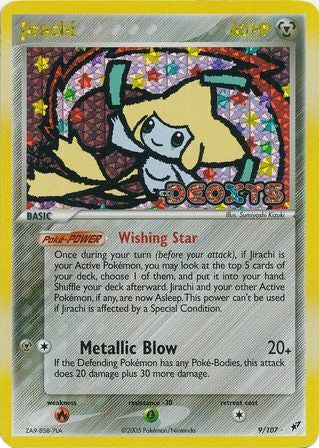 Jirachi (9/107) (Stamped) [EX: Deoxys] | Odin's Place