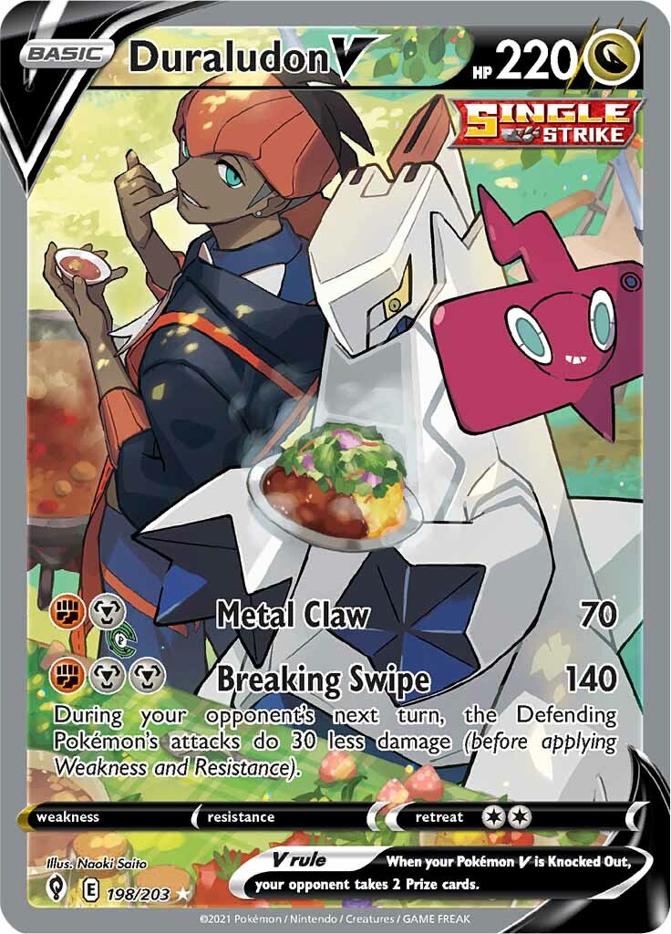 Duraludon V (198/203) (Alternate Art) [Sword & Shield: Evolving Skies] | Odin's Place