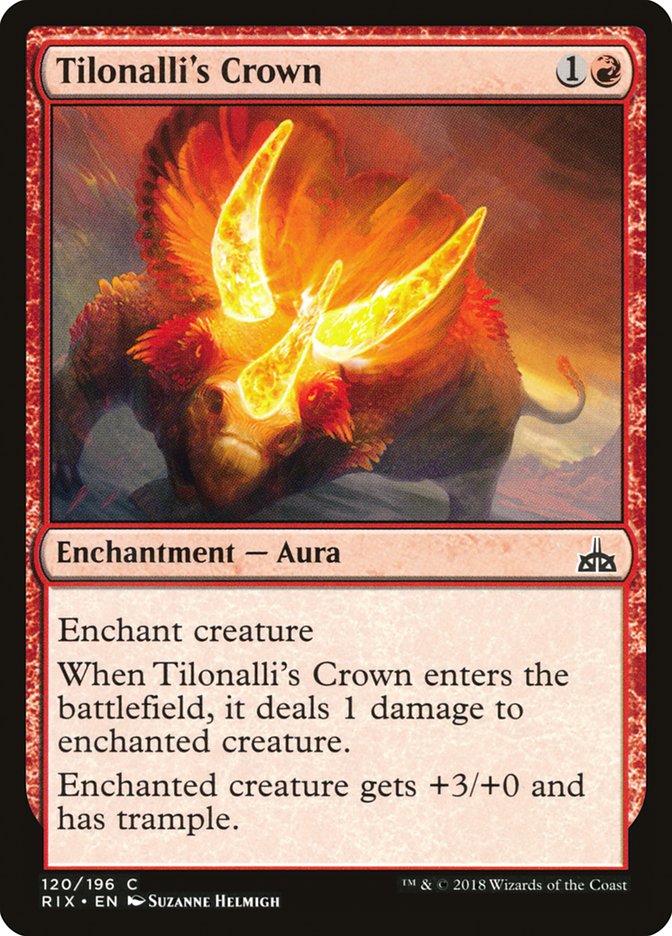 Tilonalli's Crown (120) [Rivals of Ixalan] | Odin's Place
