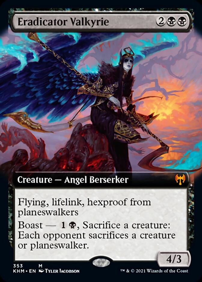 Eradicator Valkyrie (Extended Art) [Kaldheim] | Odin's Place