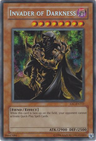 Invader of Darkness [IOC-EN111] Secret Rare | Odin's Place