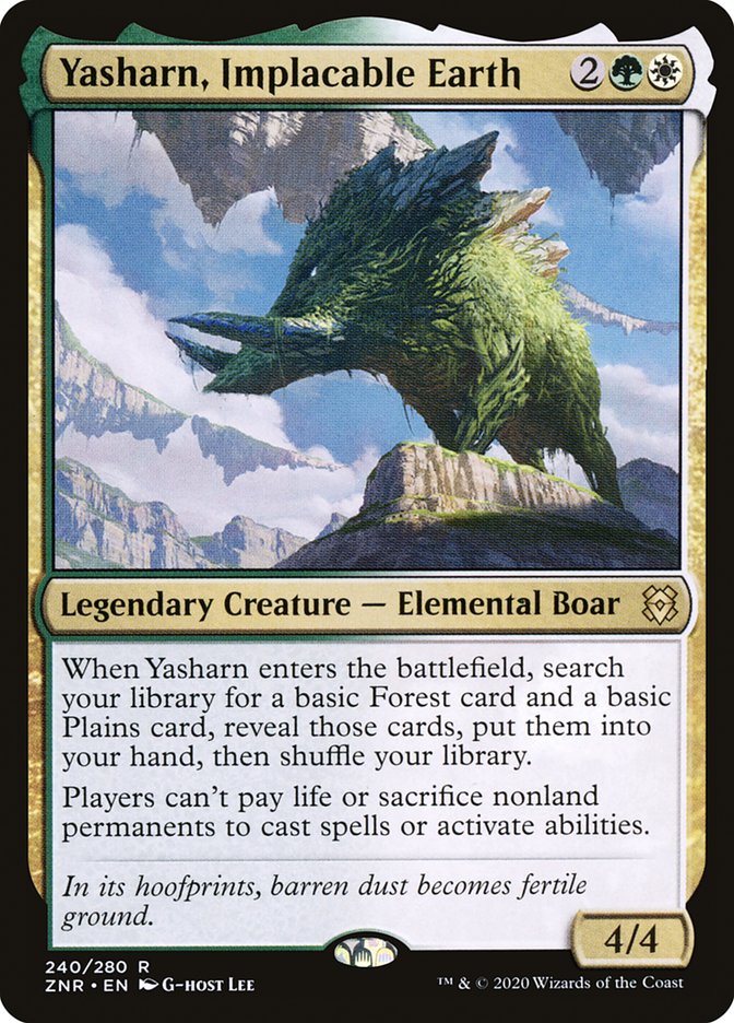 Yasharn, Implacable Earth [Zendikar Rising] | Odin's Place