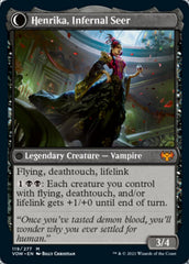 Henrika Domnathi // Henrika, Infernal Seer [Innistrad: Crimson Vow] | Odin's Place