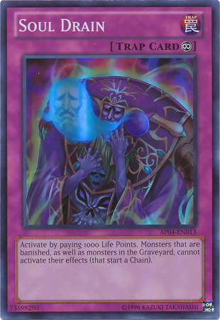 Soul Drain [AP04-EN013] Super Rare | Odin's Place