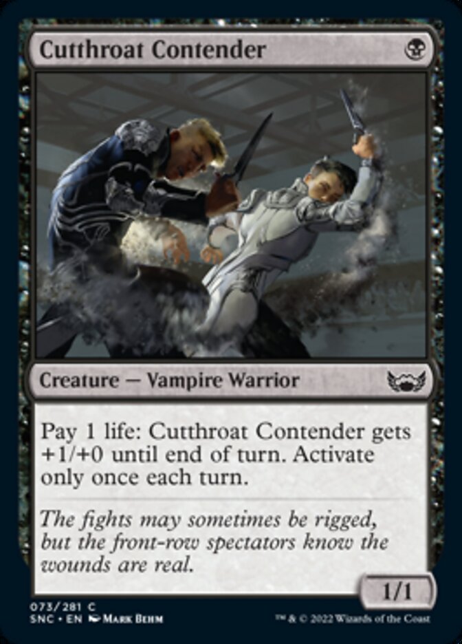 Cutthroat Contender [Streets of New Capenna] | Odin's Place