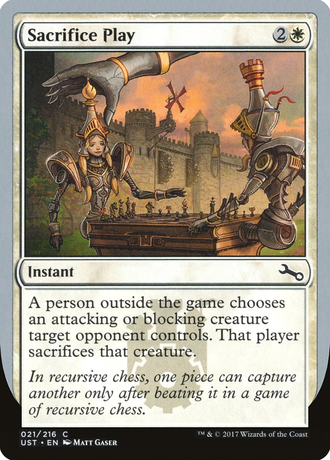 Sacrifice Play (21) [Unstable] | Odin's Place