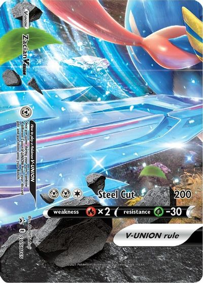 Zacian V-Union (SWSH165) [Sword & Shield: Black Star Promos] | Odin's Place