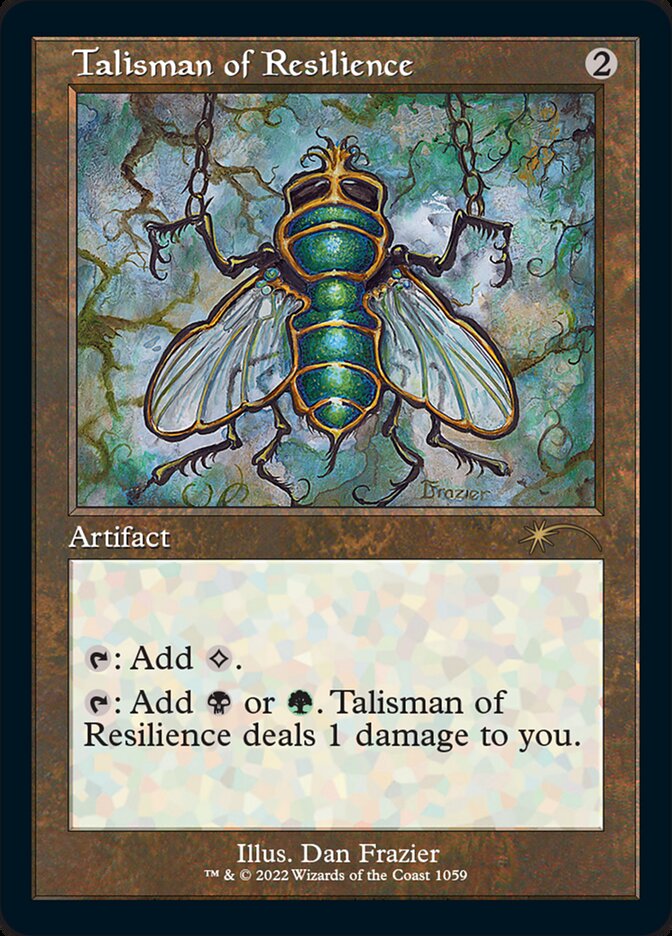 Talisman of Resilience (Foil Etched) [Secret Lair Drop Series] | Odin's Place