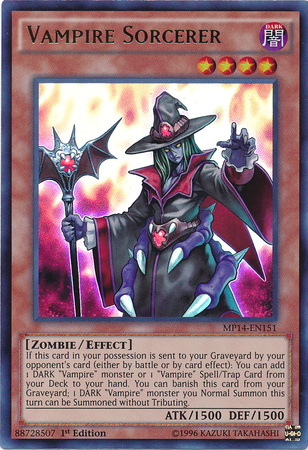 Vampire Sorcerer [MP14-EN151] Ultra Rare | Odin's Place