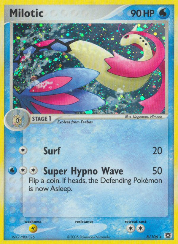 Milotic (8/106) [EX: Emerald] | Odin's Place