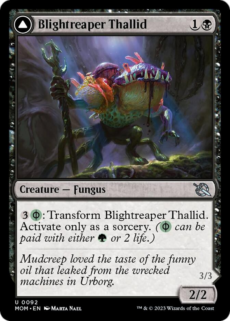Blightreaper Thallid // Blightsower Thallid [March of the Machine] | Odin's Place