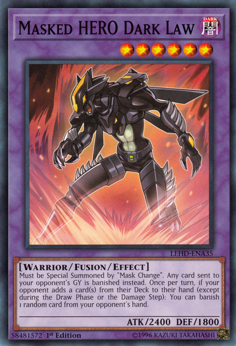 Masked Hero Dark Law [LEHD-ENA35] Common | Odin's Place