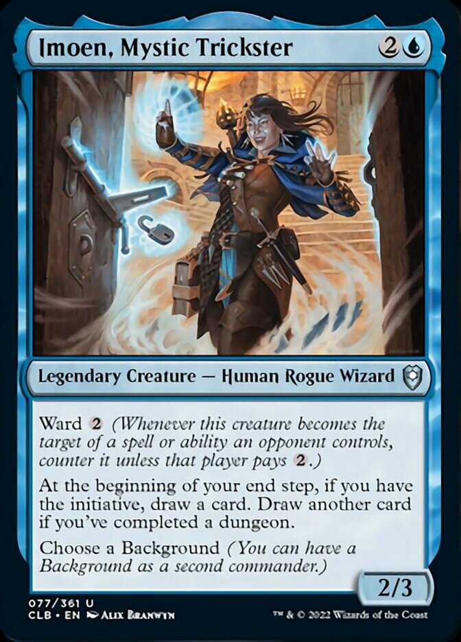 Imoen, Mystic Trickster [Commander Legends: Battle for Baldur's Gate] | Odin's Place