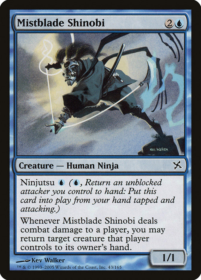 Mistblade Shinobi (43) [Betrayers of Kamigawa] | Odin's Place
