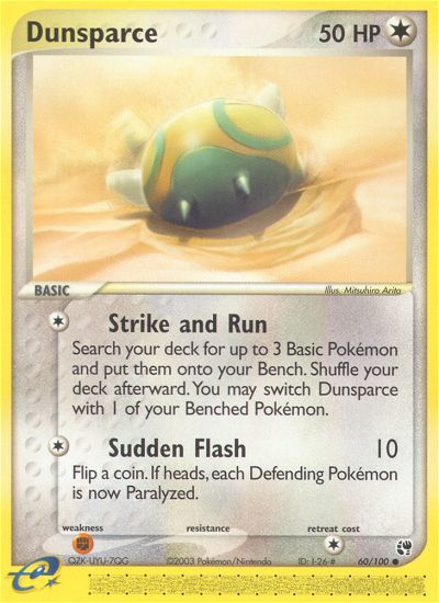 Dunsparce (60/100) [EX: Sandstorm] | Odin's Place