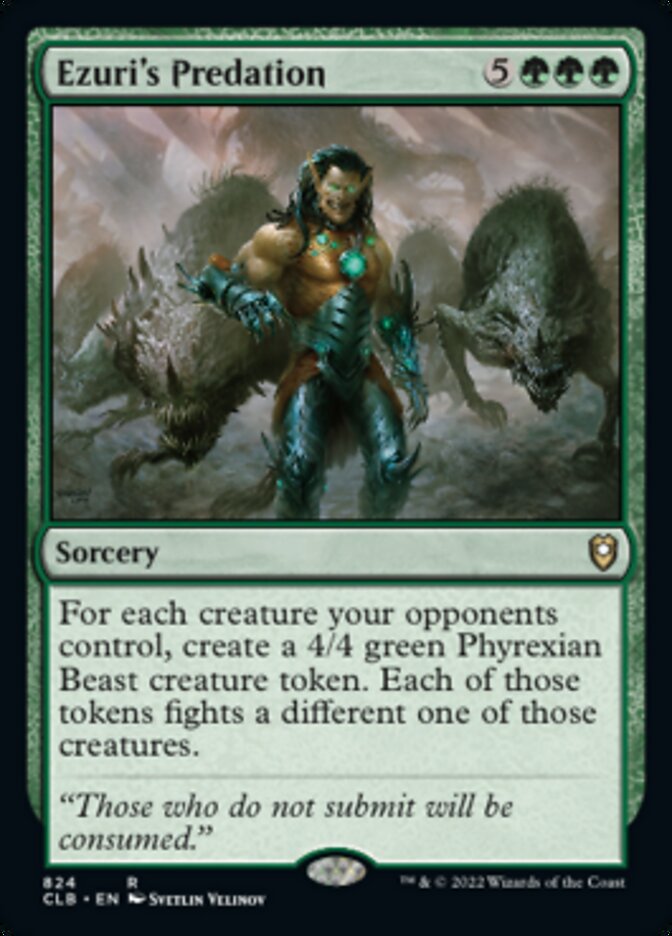 Ezuri's Predation [Commander Legends: Battle for Baldur's Gate] | Odin's Place