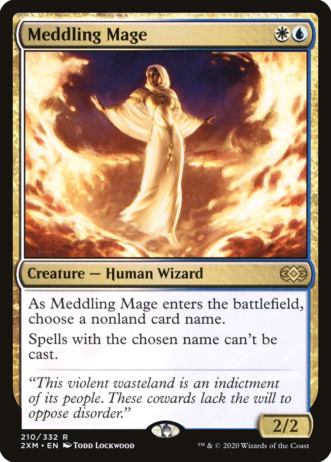 Meddling Mage [Double Masters] | Odin's Place