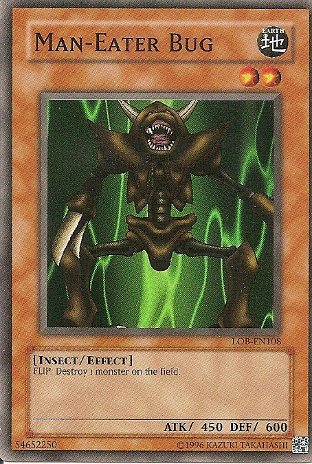 Man-Eater Bug [LOB-EN108] Super Rare | Odin's Place