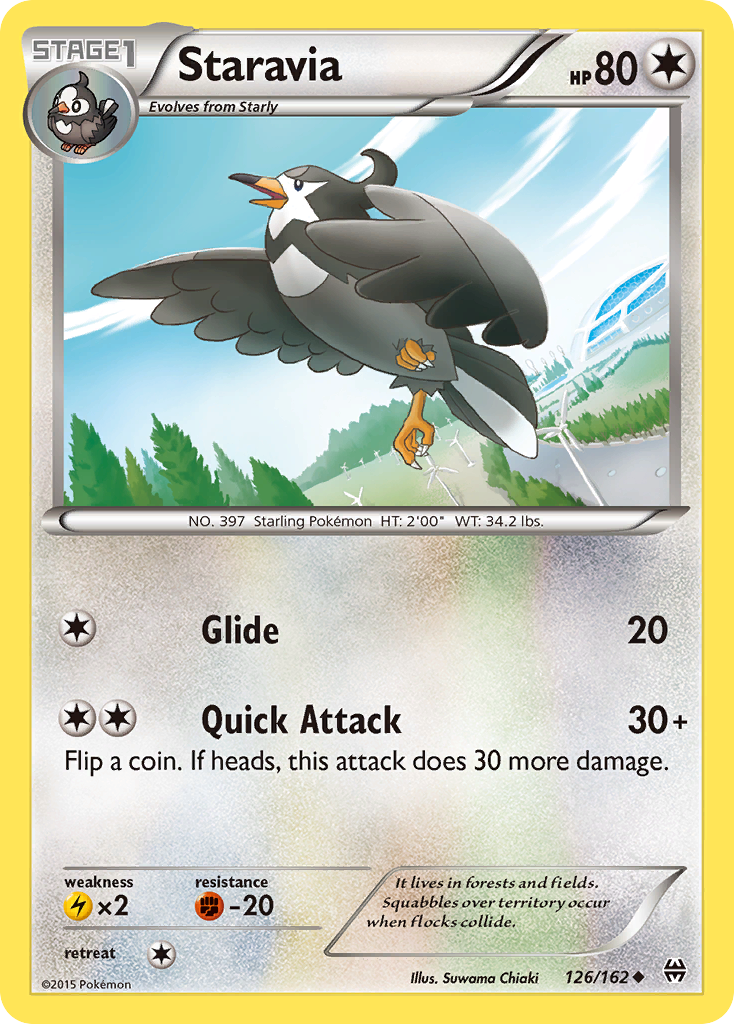 Staravia (126/162) [XY: BREAKthrough] | Odin's Place