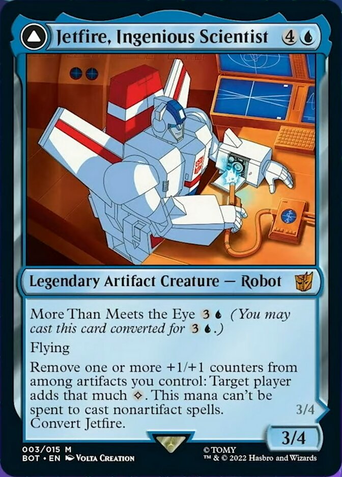 Jetfire, Ingenious Scientist // Jetfire, Air Guardian [Transformers] | Odin's Place