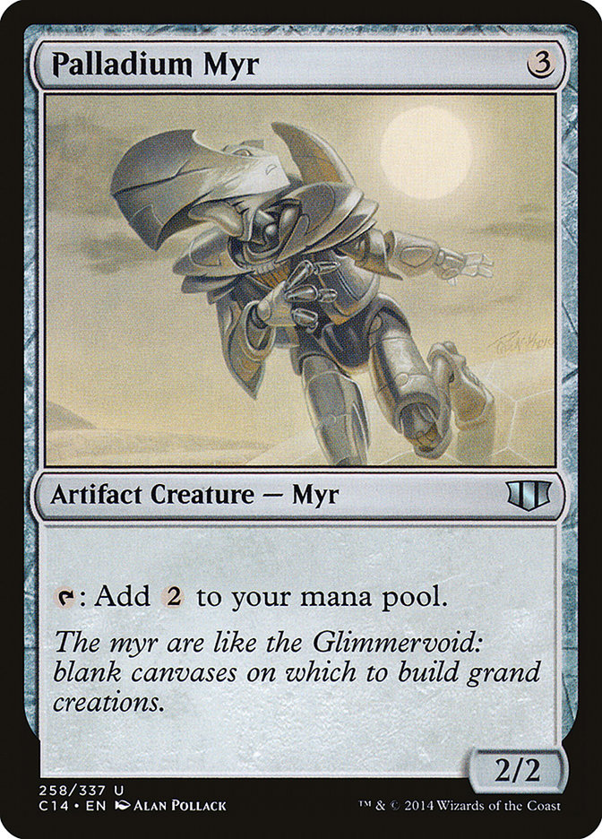 Palladium Myr (258) [Commander 2014] | Odin's Place