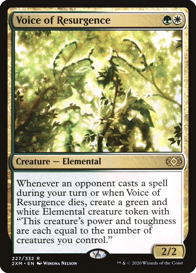Voice of Resurgence [Double Masters] | Odin's Place