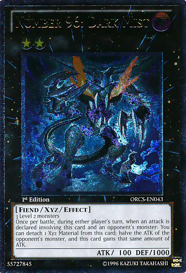 Number 96: Dark Mist [ORCS-EN043] Ultimate Rare | Odin's Place