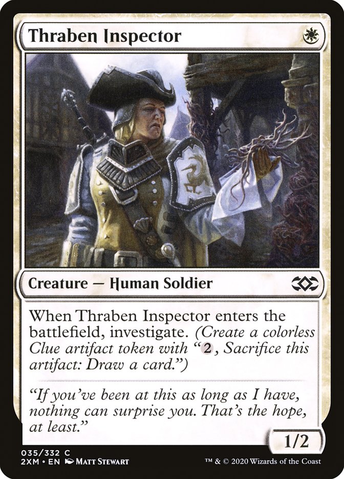 Thraben Inspector [Double Masters] | Odin's Place