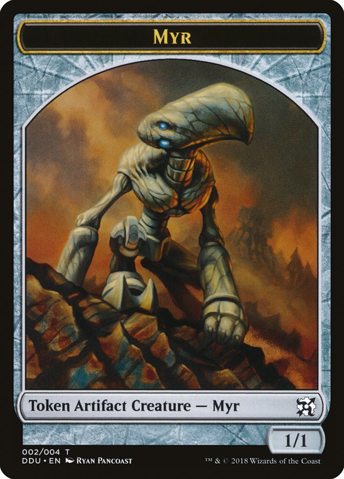 Myr Token (2) [Duel Decks: Elves vs. Inventors Tokens] | Odin's Place